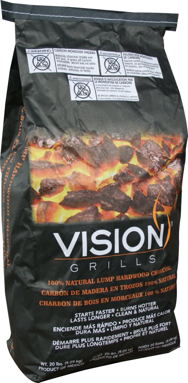 Vision Hardwood 20 lb Lump Charcoal | Academy