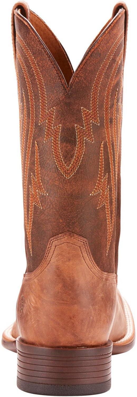 Men's Ariat Plano Cowboy Boot-Supple Black