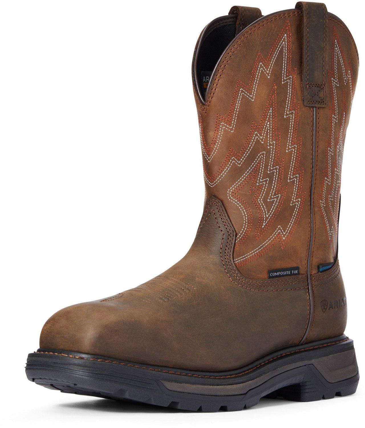 Ariat Men s Big Rig Waterproof Composite Toe Work Boots Academy