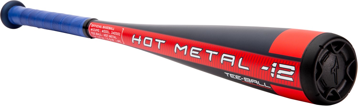 Mizuno Youth B21-Hot Metal Big Barrel Tee-Ball USA Baseball Bat (-12)                                                            - view number 3