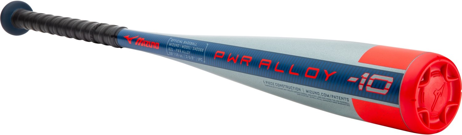Mizuno Youth B21-PWR Alloy Big Barrel USA Baseball Bat (-10)                                                                     - view number 2