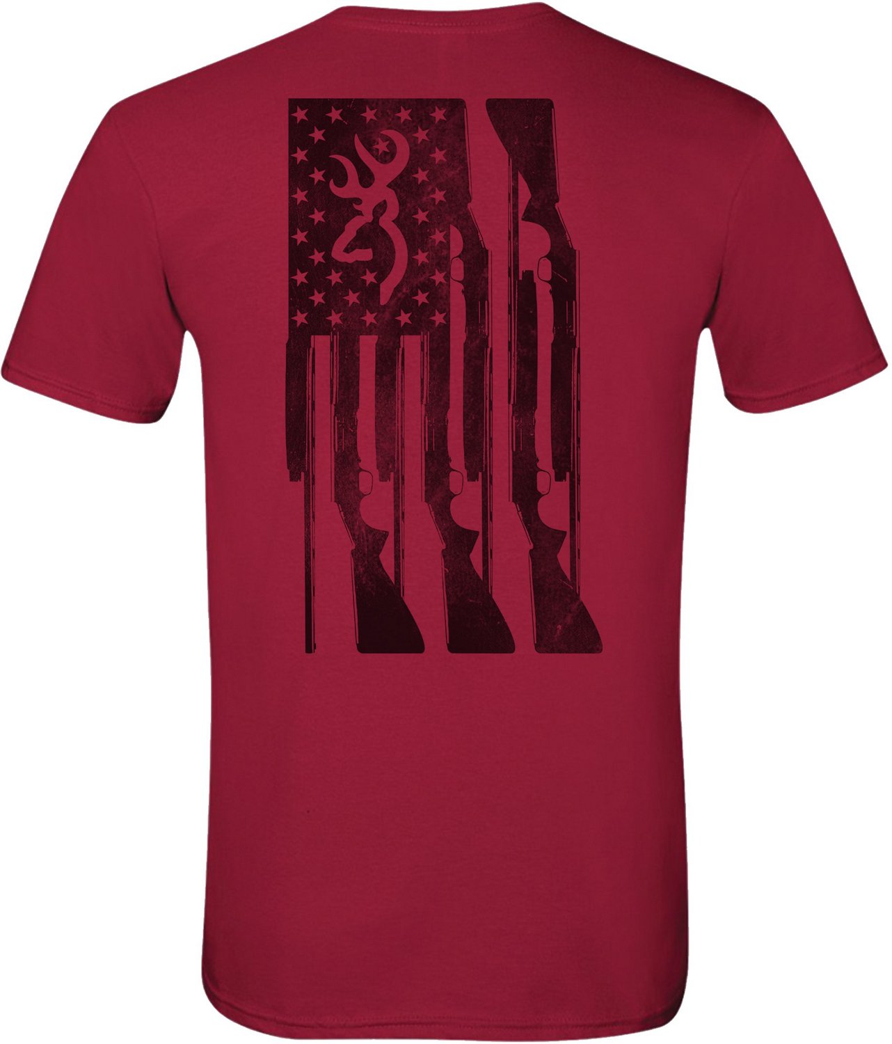 Browning Men's Rifle Flag Graphic T-shirt | Academy