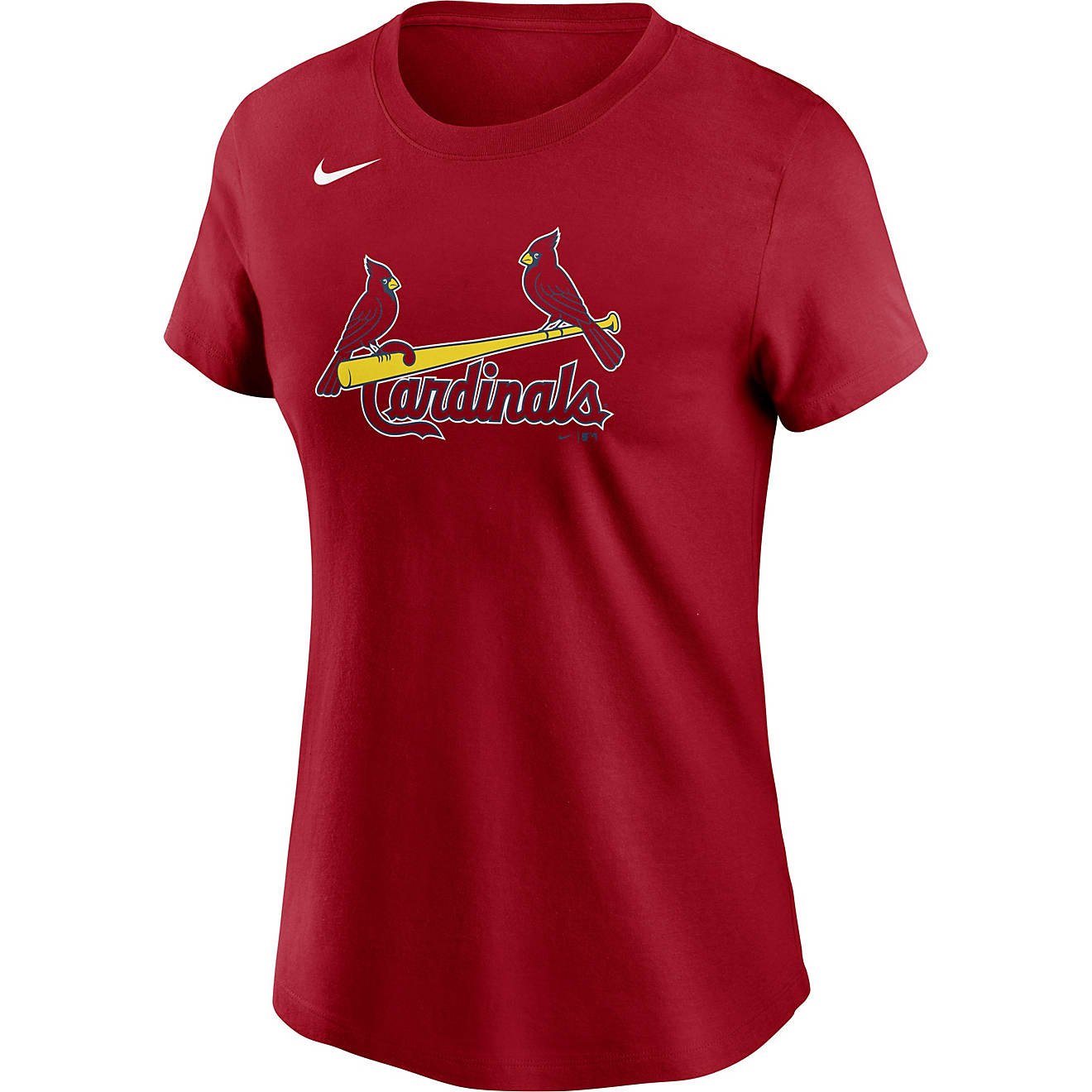 Nike Women's St. Louis Cardinals Wordmark Short Sleeve T-shirt                                                                   - view number 1