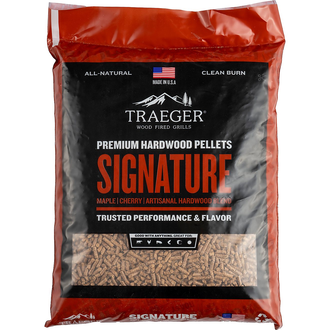 Traeger Signature Blend 20-lb Hardwood Pellets                                                                                   - view number 1