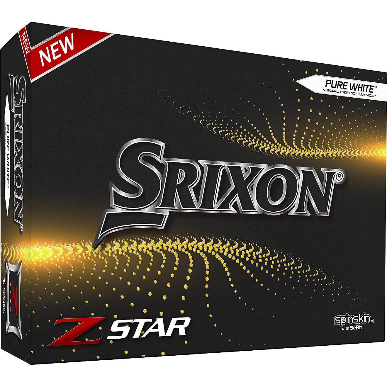 SRIXON Z-Star Pure White Golf Balls 12 Pack