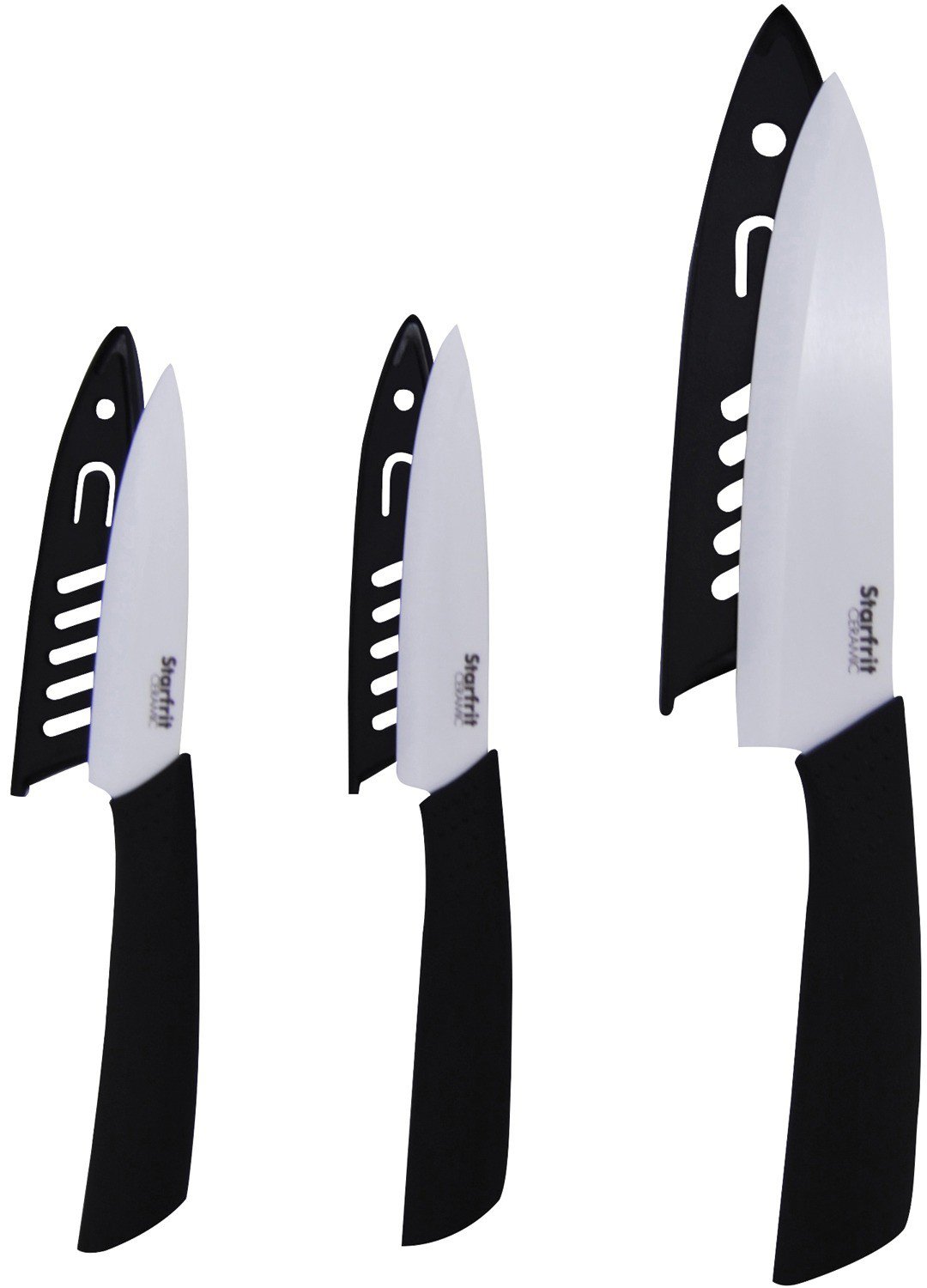 Starfrit Ceramic Knives 3-Piece Set