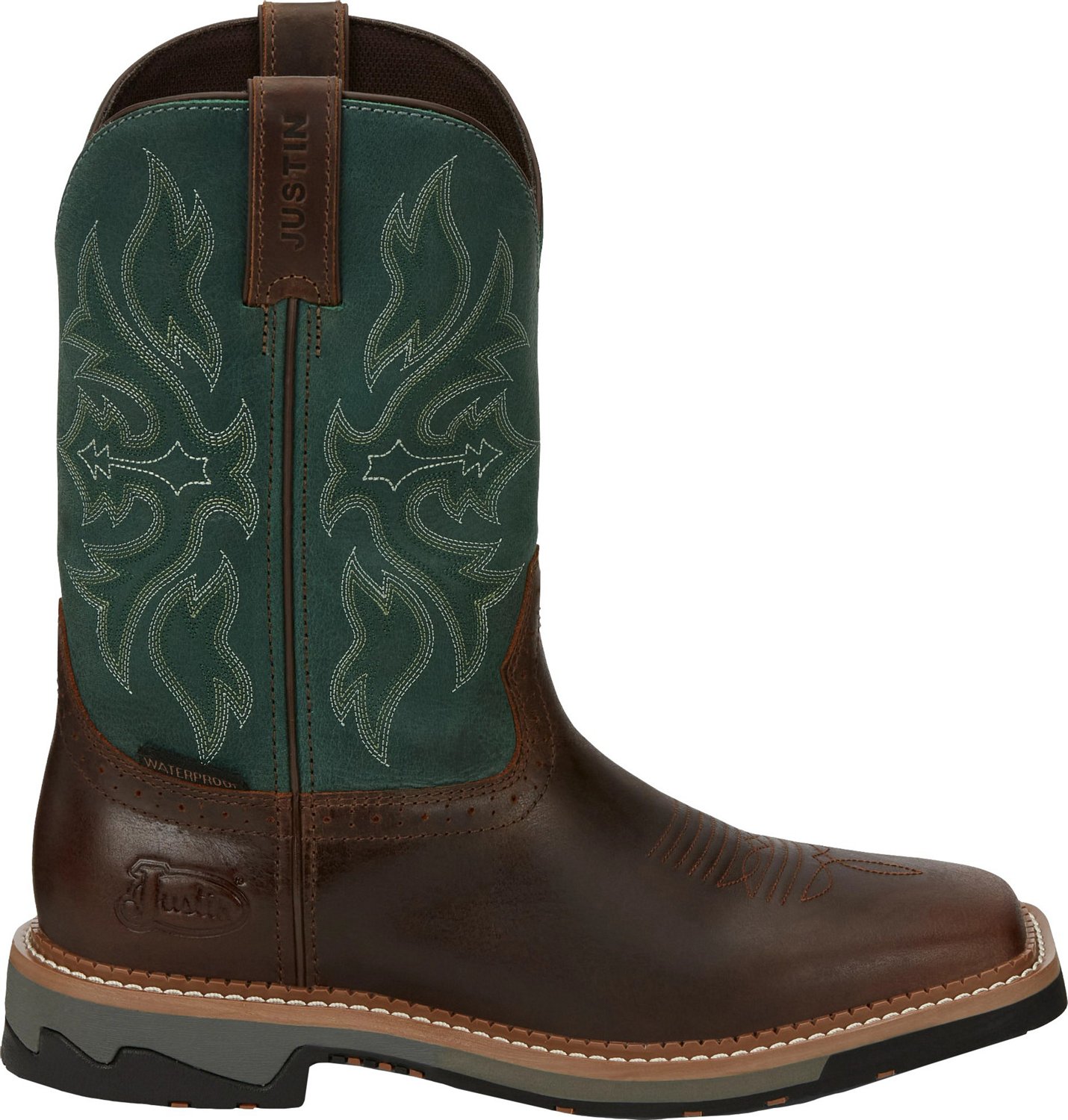 Justin work boots academy online