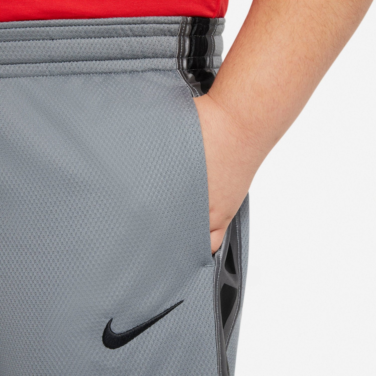 Nike Boys’ Dri-FIT Elite Stripe Basketball Extended Sizing Shorts - view number 3