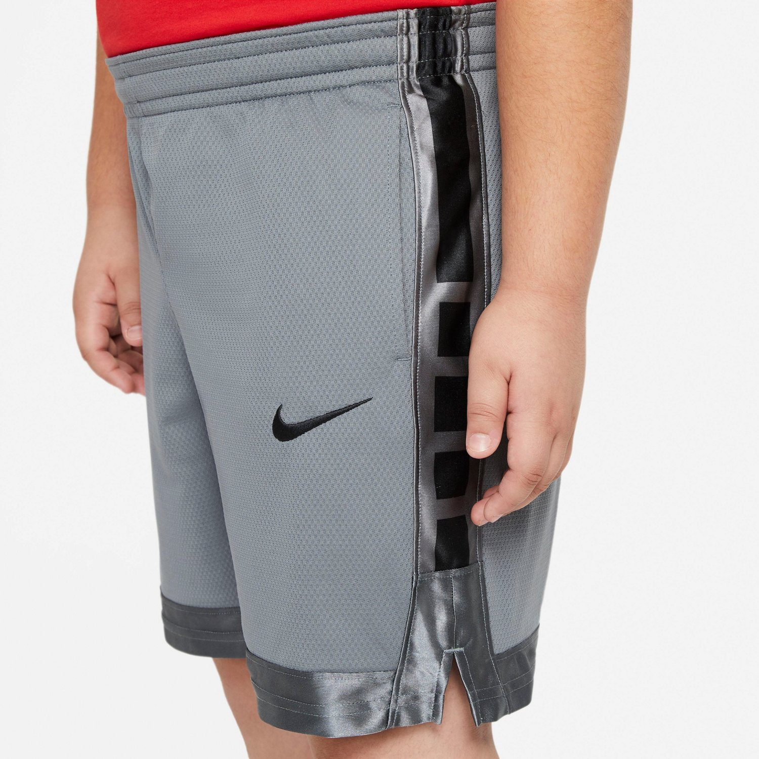 Nike Boys’ Dri-FIT Elite Stripe Basketball Extended Sizing Shorts - view number 5
