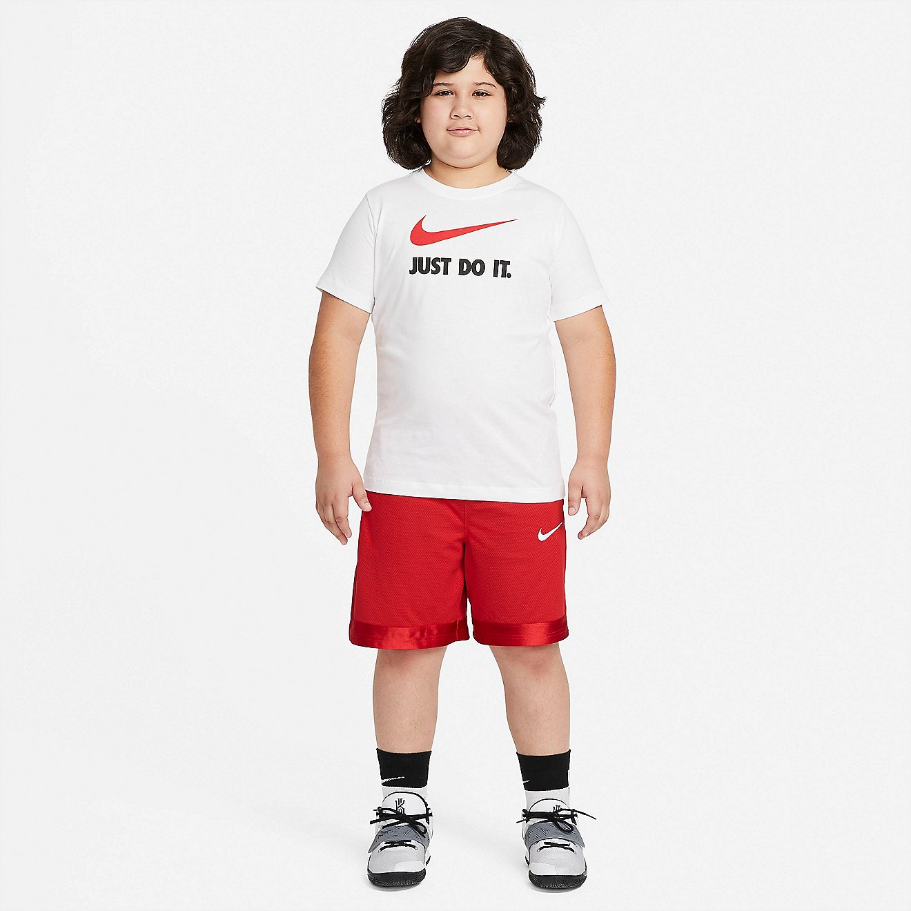 Nike Boys’ Dri-FIT Elite Stripe Basketball Extended Sizing Shorts | Academy