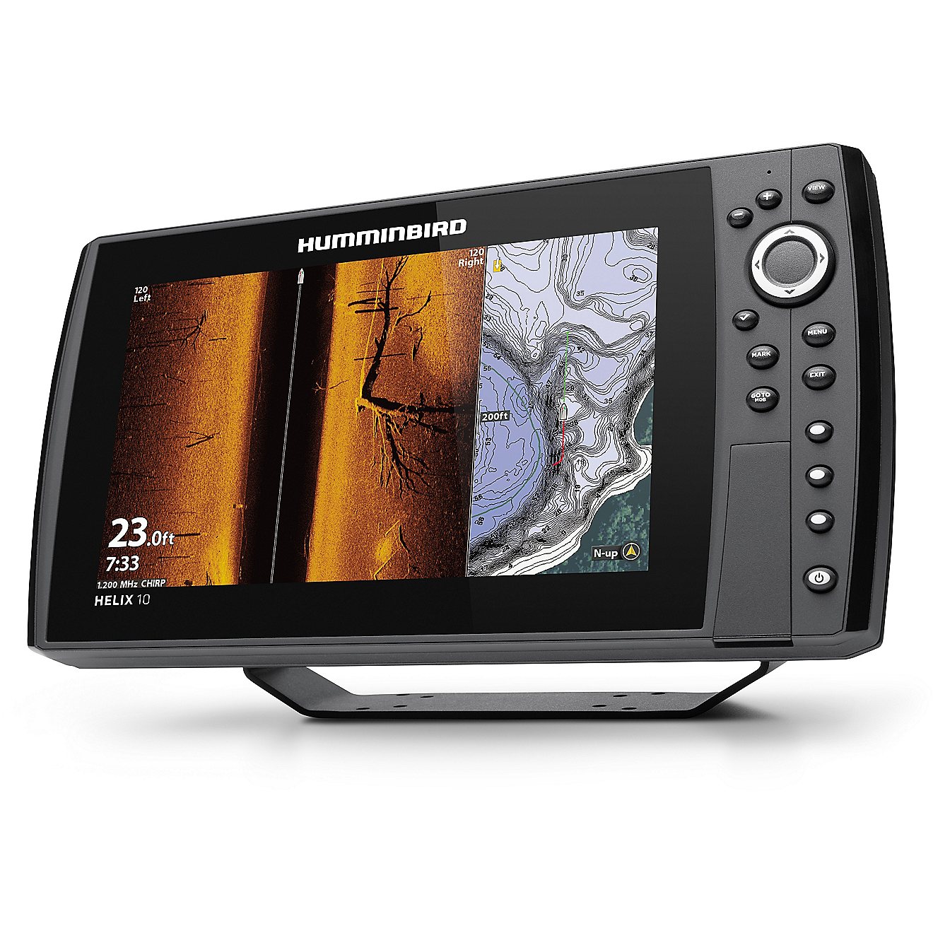 Humminbird Helix 10 Chirp Mega SI+ GPS G4N Fishfinder                                                                            - view number 3