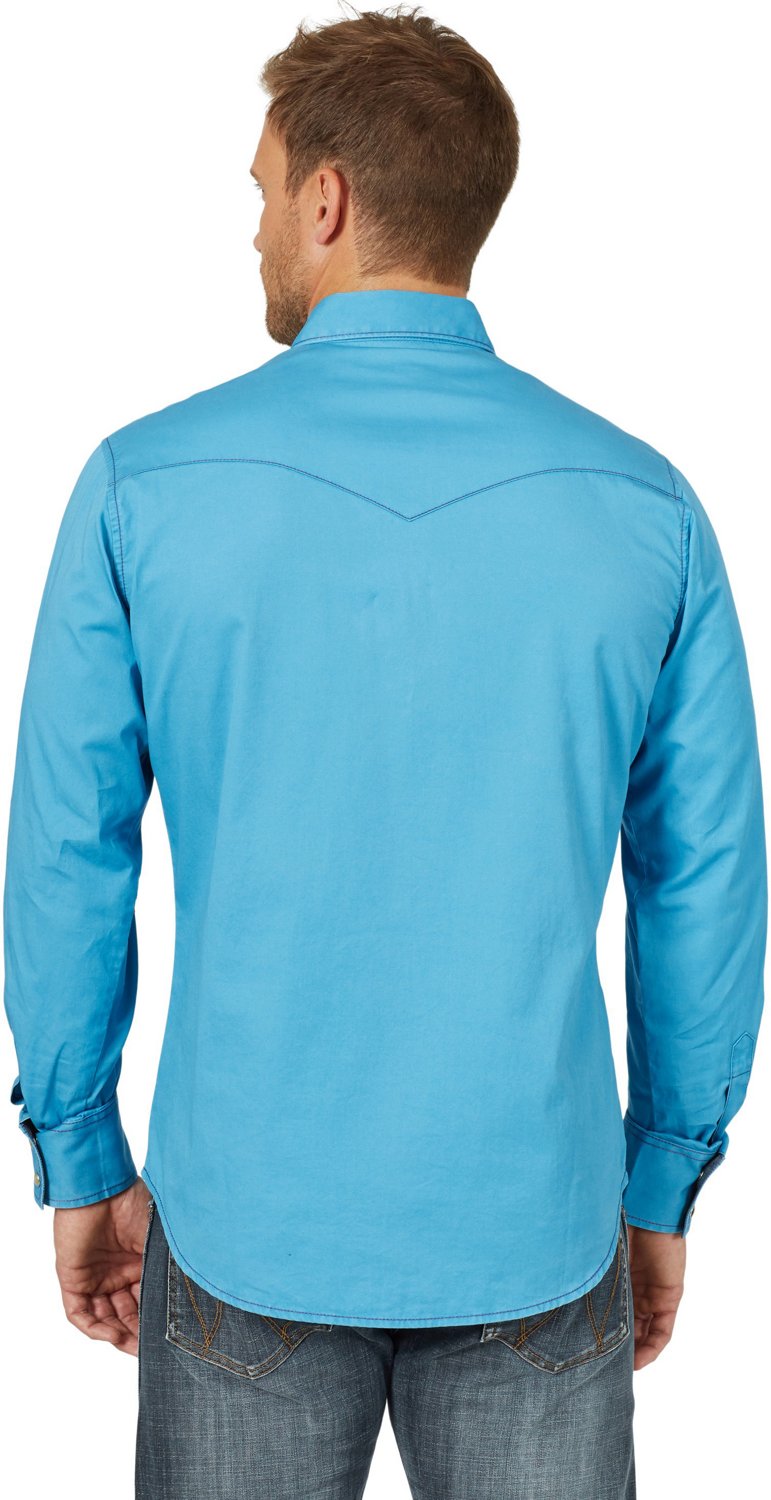 Wrangler Men's Retro Premium Long Sleeve Snap Shirt                                                                              - view number 2