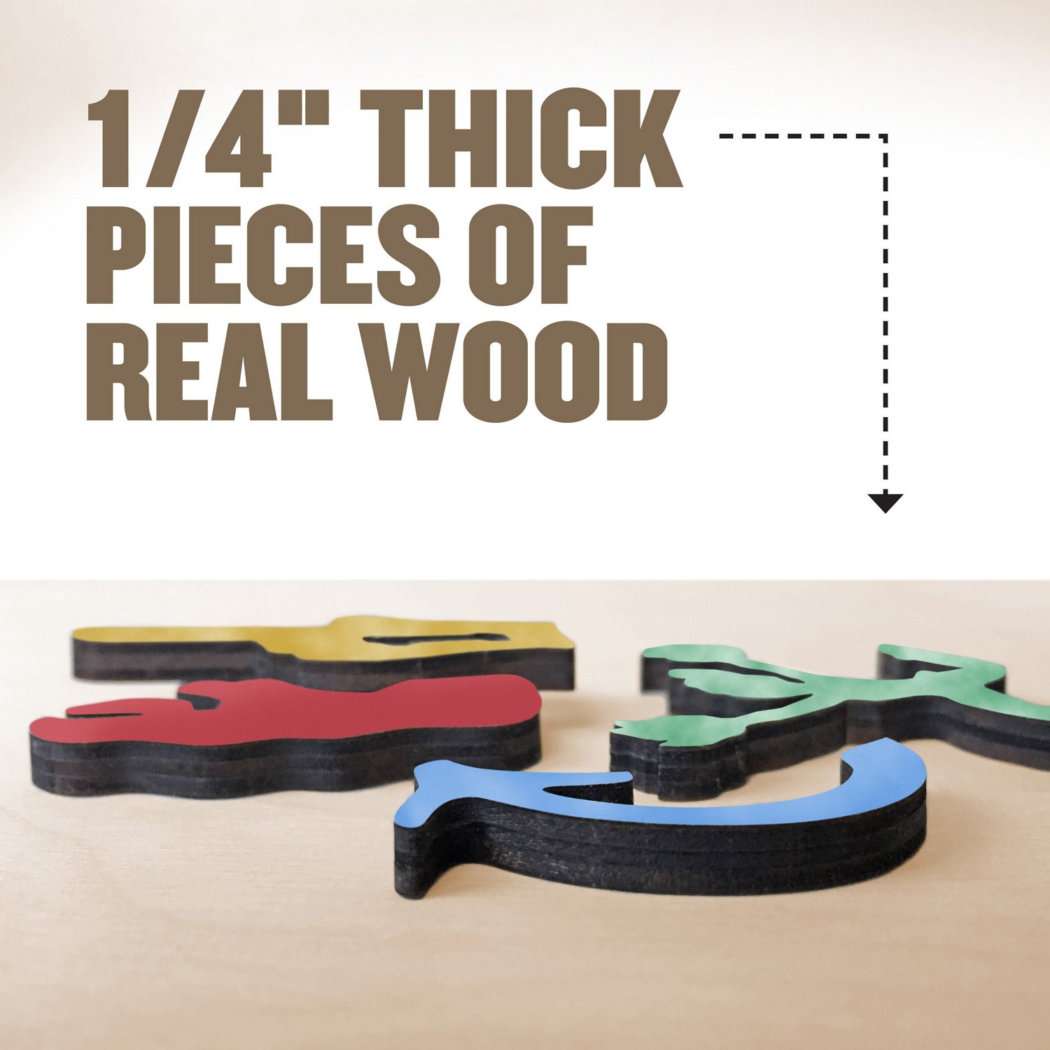 YouTheFan Green Bay Packers Wooden Joe Journeyman Puzzle - view number 4
