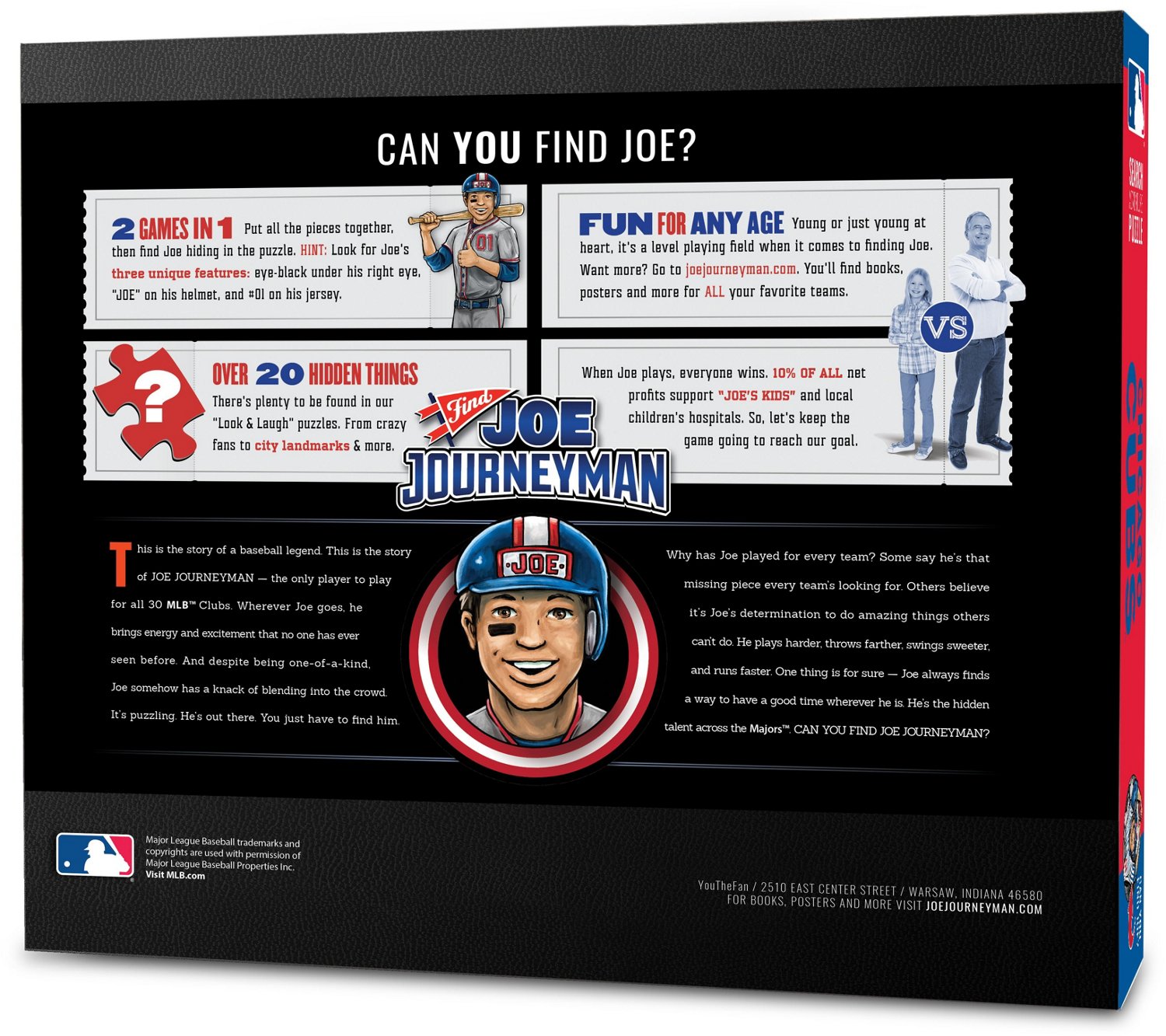YouTheFan Chicago Cubs Joe Journeyman 500-Piece Puzzle