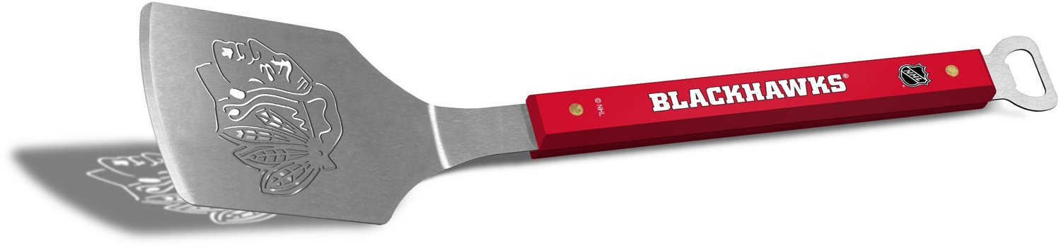 YouTheFan Chicago Blackhawks Spirit Series Sportula Grill Spatula