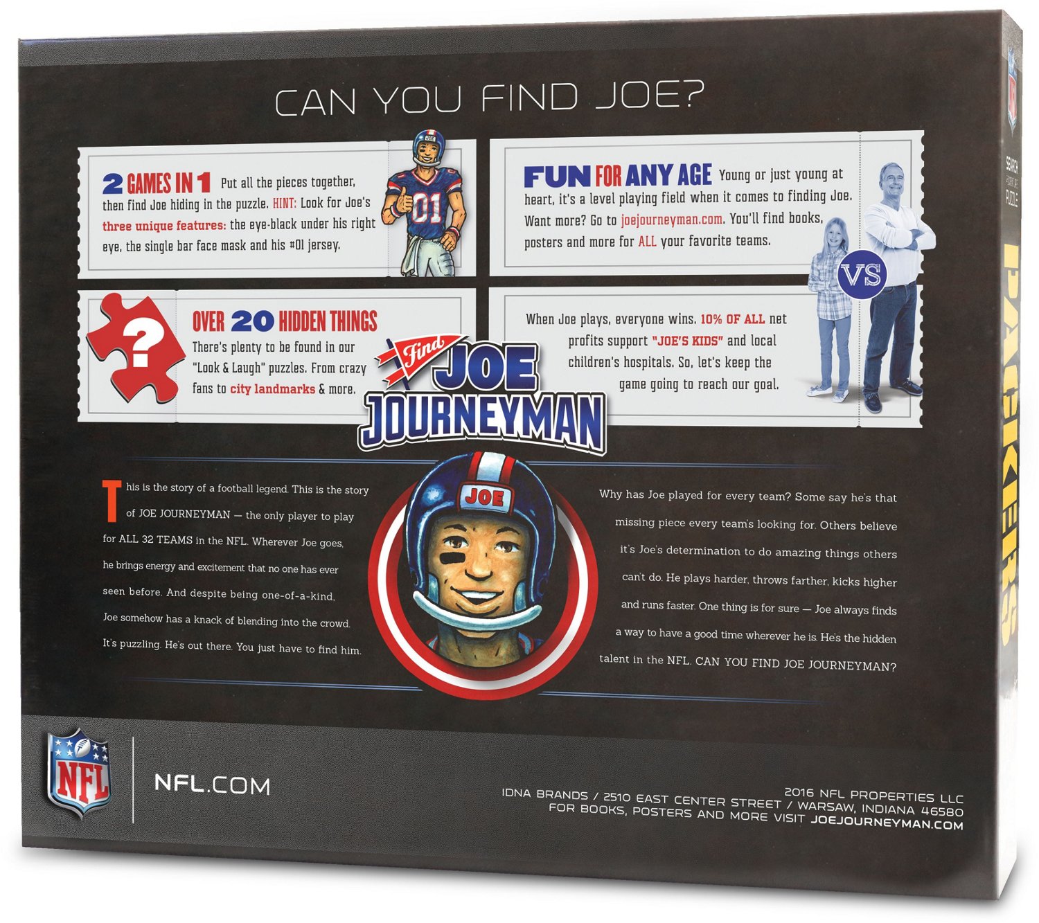 YouTheFan Green Bay Packers Joe Journeyman 500-Piece Puzzle                                                                      - view number 2