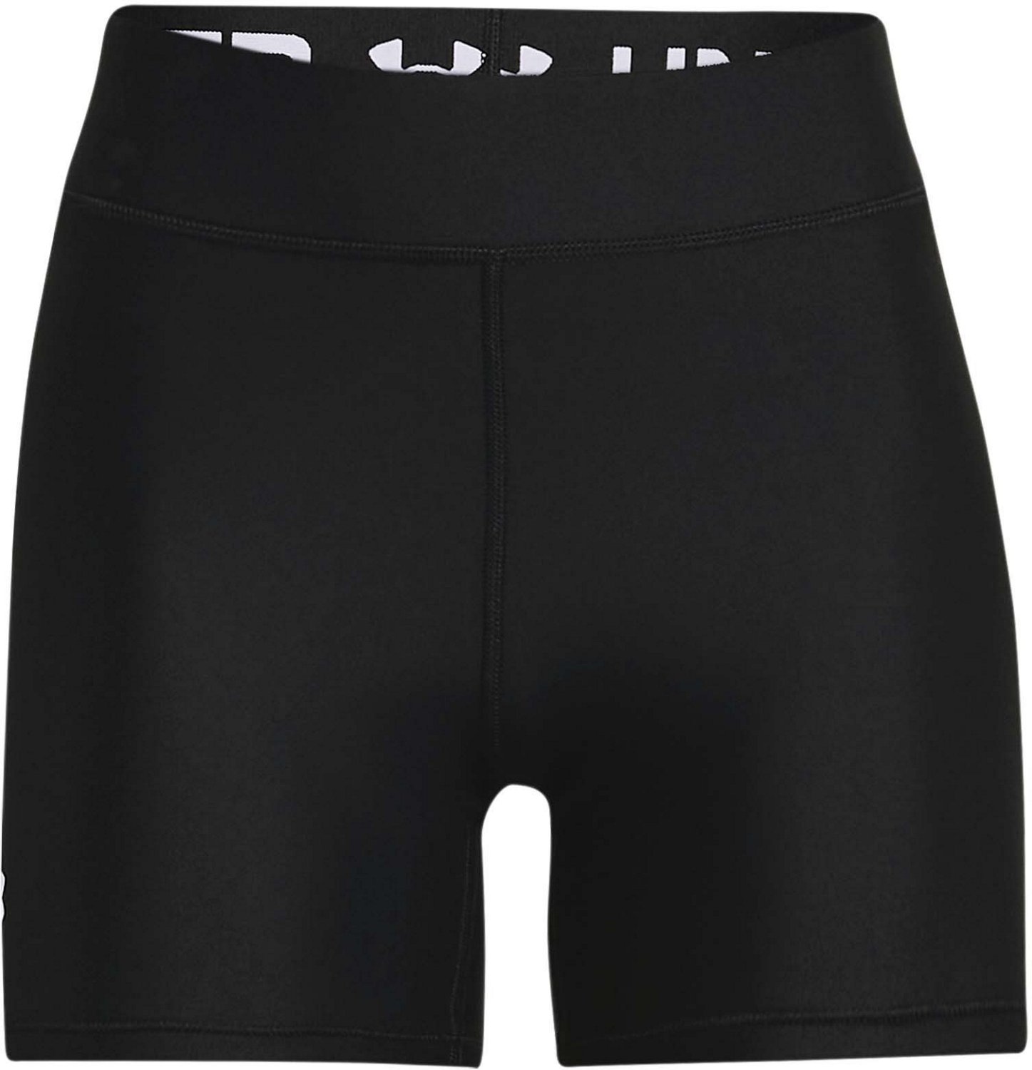 Under Armour Women's HeatGear Armour Mid Rise Middy Shorts                                                                       - view number 5