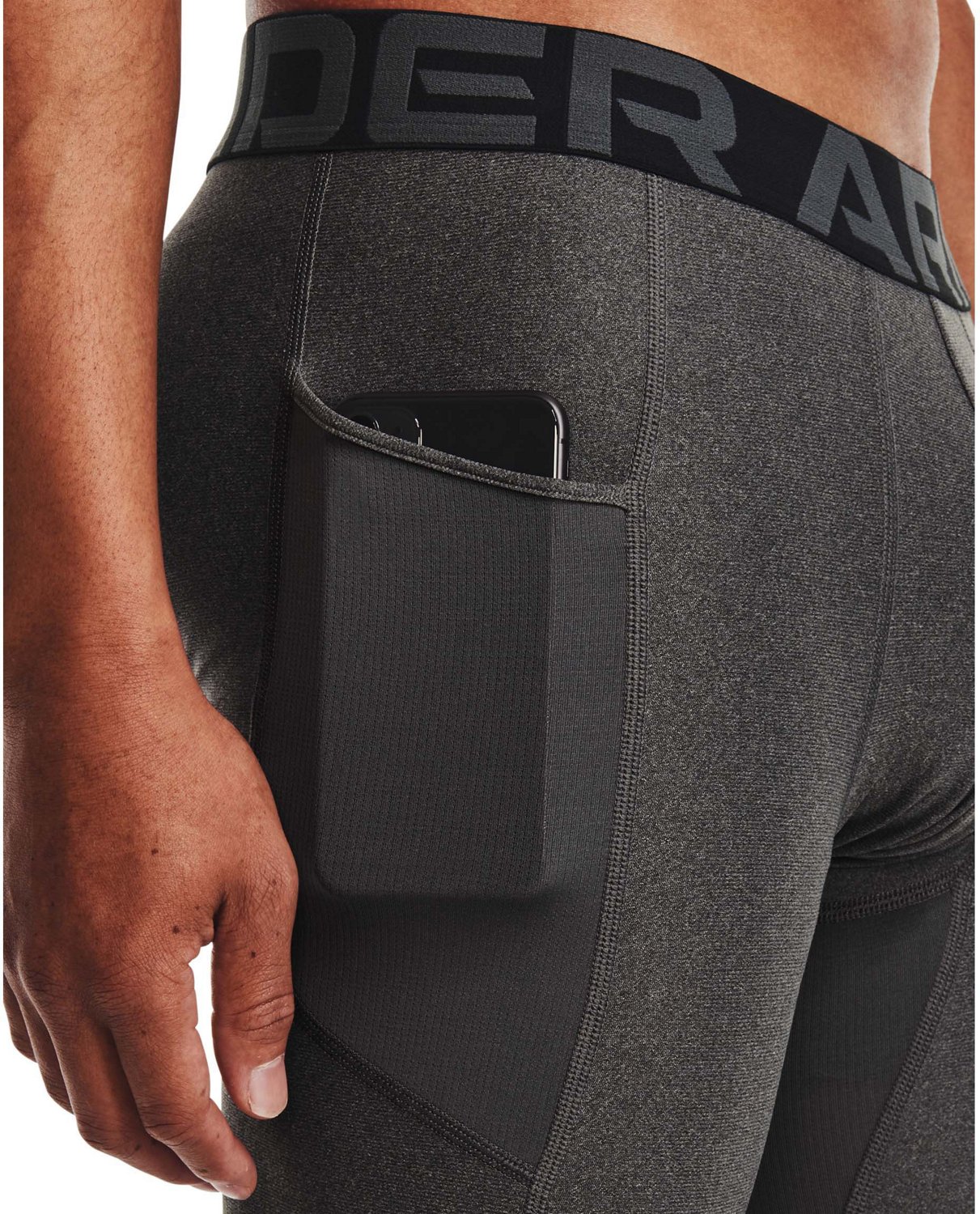 Under Armour Men's HeatGear Armour 3/4 Length Leggings                                                                           - view number 3