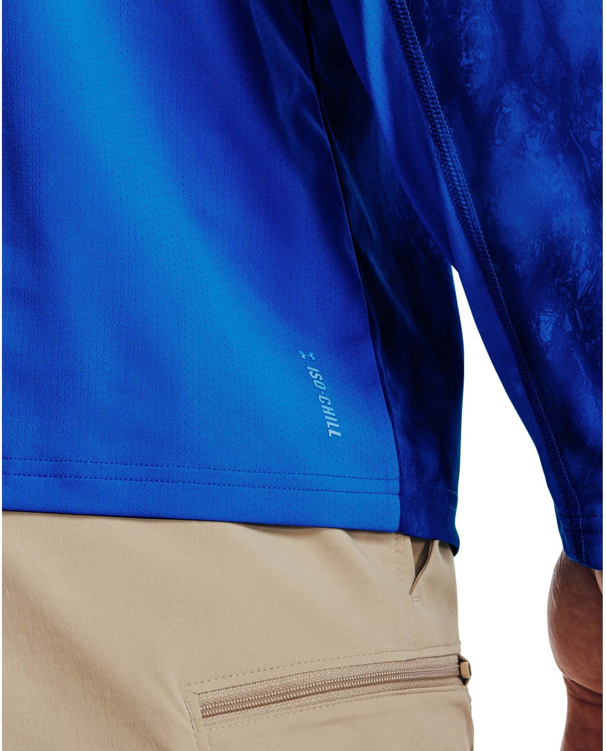 Under Armour Men's Iso-Chill Shorebreak Camo Performance Crew T-shirt - view number 4