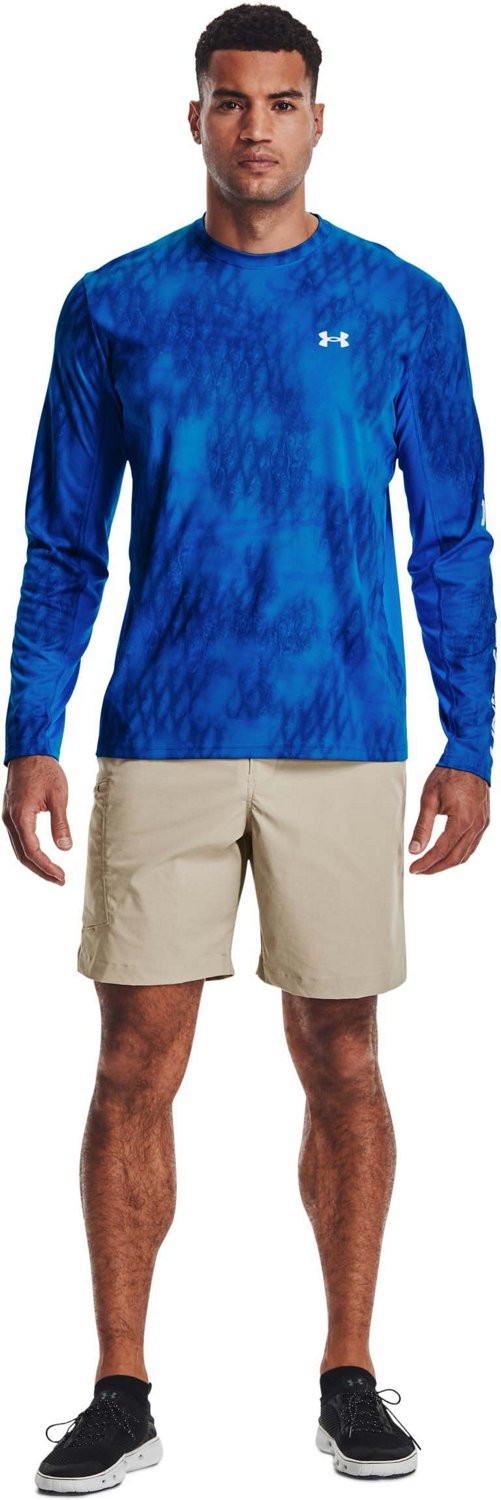 Under Armour Men's Iso-Chill Shorebreak Camo Performance Crew T-shirt - view number 5
