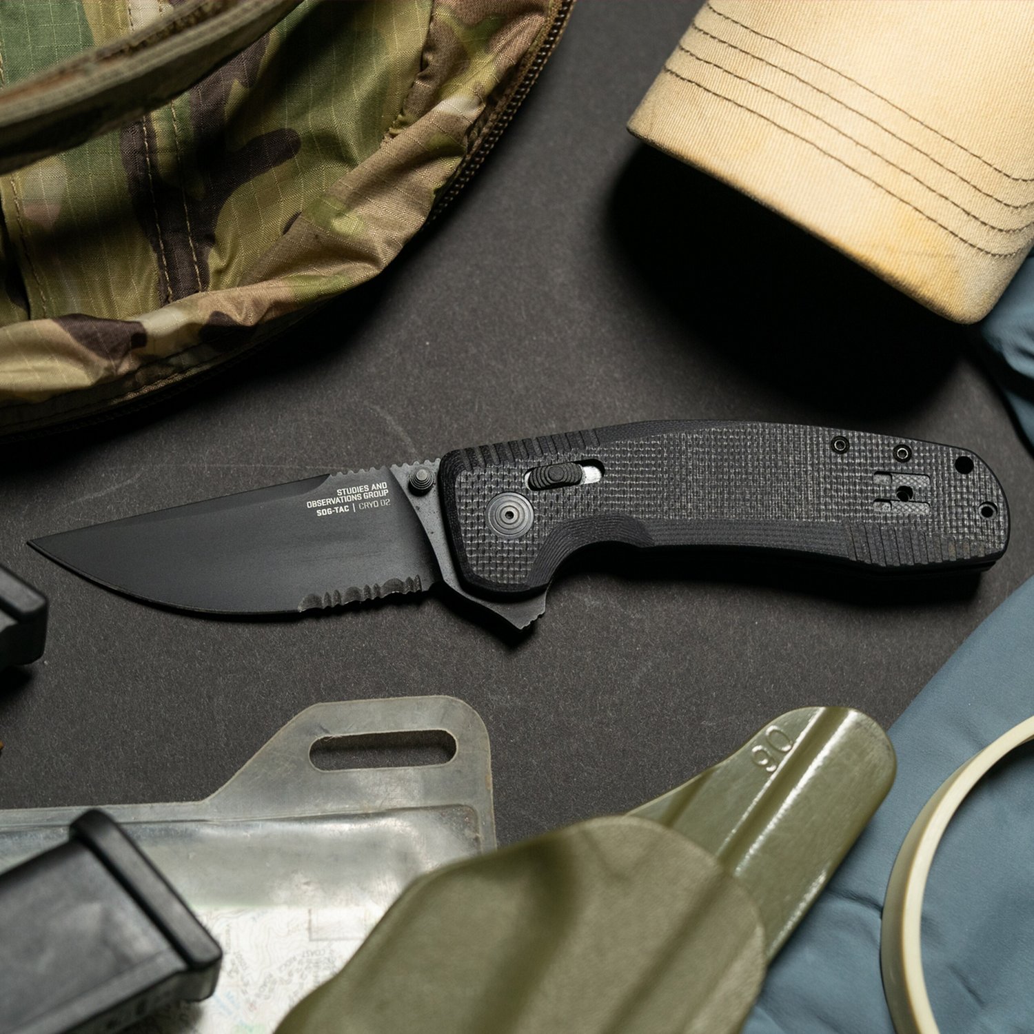 SOG Tac XR Folding Knife                                                                                                         - view number 7