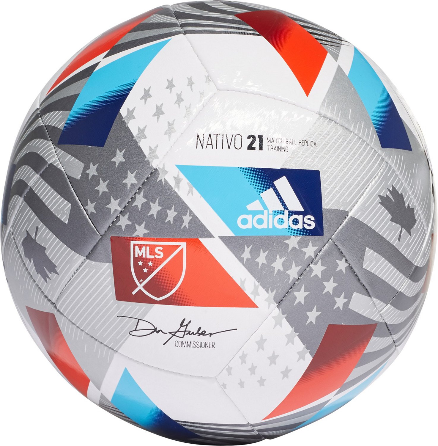 adidas MLS Training Soccer Ball Free Shipping at Academy