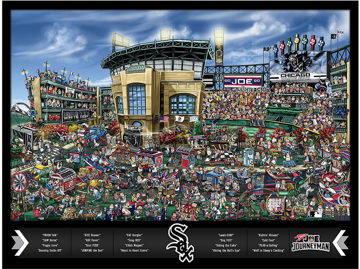 YouTheFan Chicago White Sox Journeyman Jigsaw Puzzle - view number 2