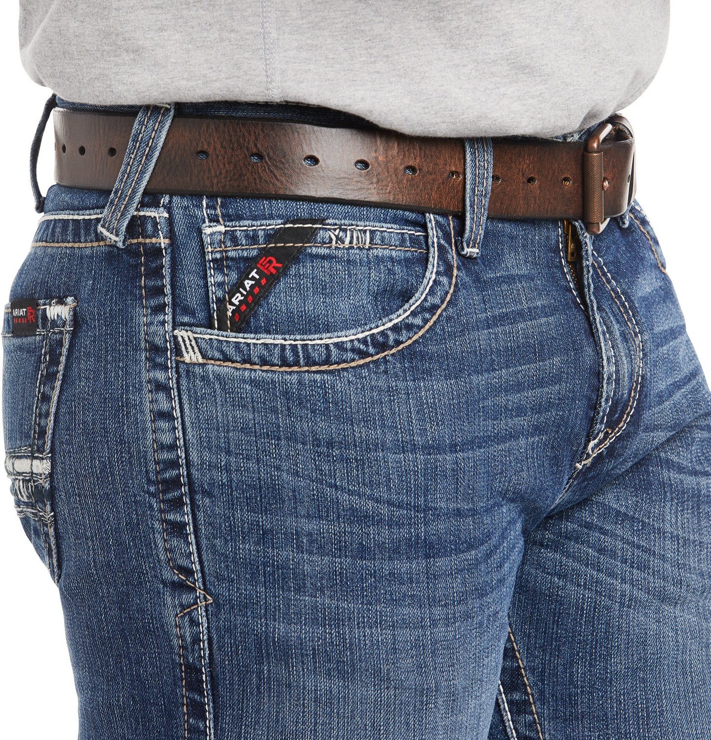 Ariat Men's Flame Resistant M7 Durastretch Adkins Denim Jeans - view number 3