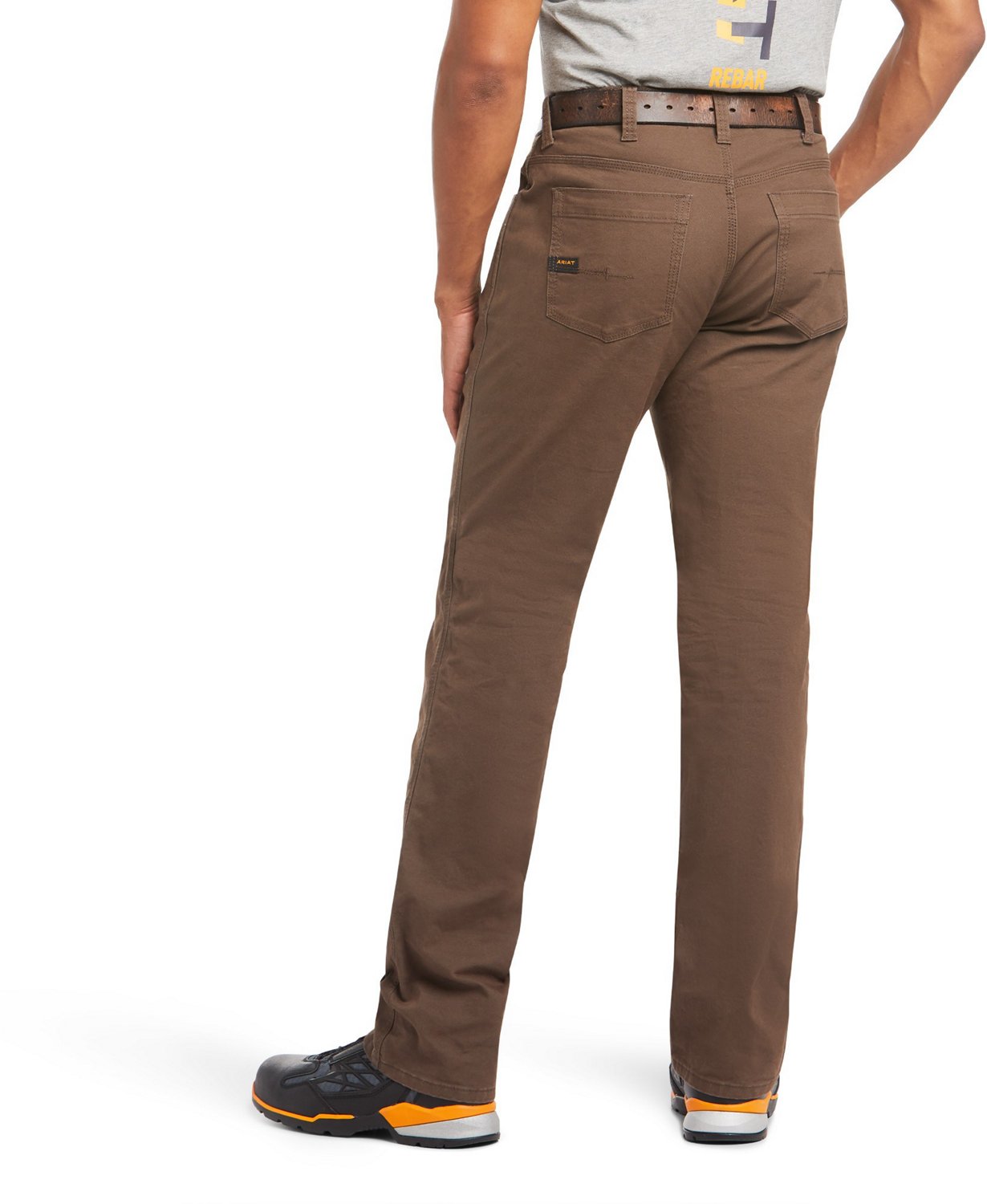 Ariat Men's Rebar M4 Low Rise Durastretch Made Tough Relaxed Fit Technical Pants                                                 - view number 2