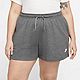 Nike Women's Sportswear  Plus Size Club Fleece French Terry Shorts                                                               - view number 6