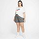 Nike Women's Sportswear  Plus Size Club Fleece French Terry Shorts                                                               - view number 7
