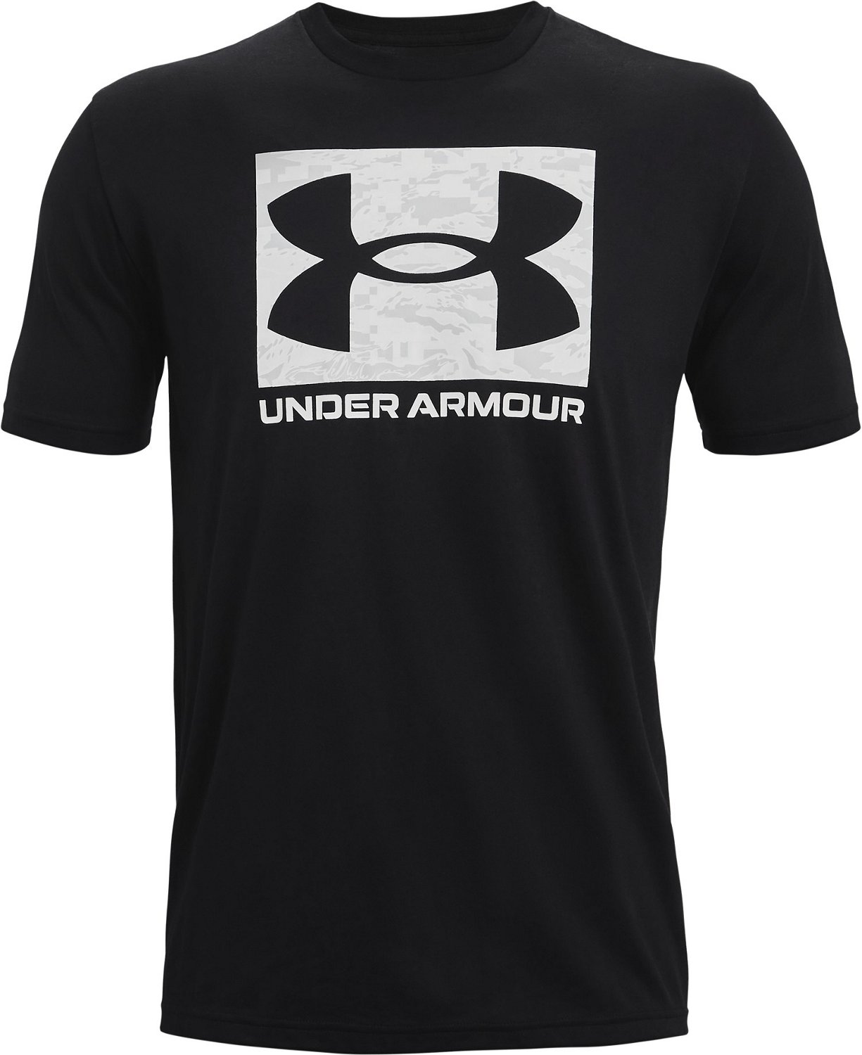 Under Armour Men's Camo Boxed Logo T-shirt                                                                                       - view number 5