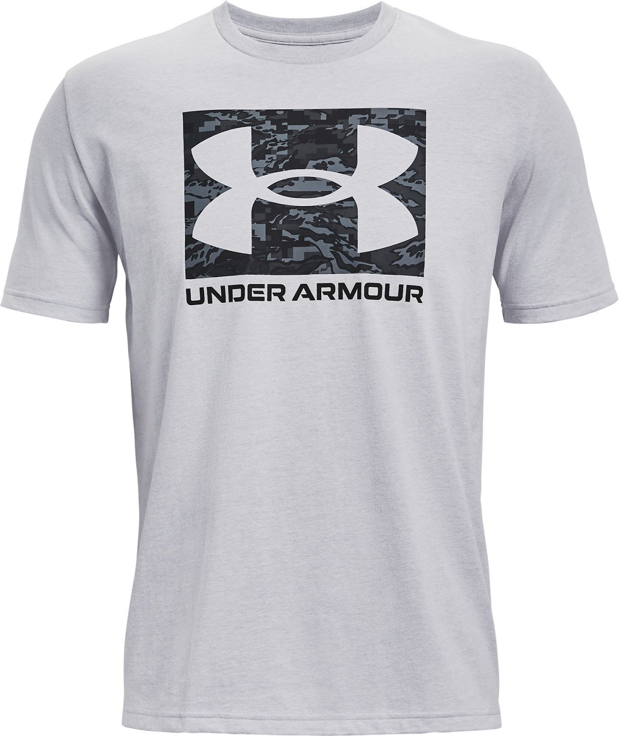 Under Armour Men's Camo Boxed Logo T-shirt                                                                                       - view number 5