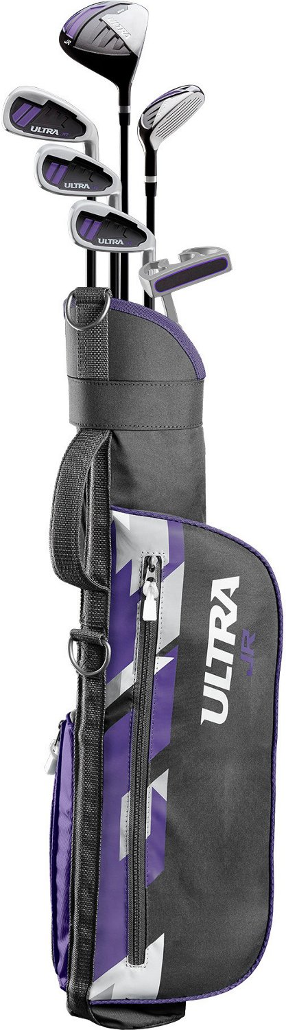 Wilson Juniors’ Ultra BLK 2021 Large Golf Club and Bag Set                                                                     - view number 2