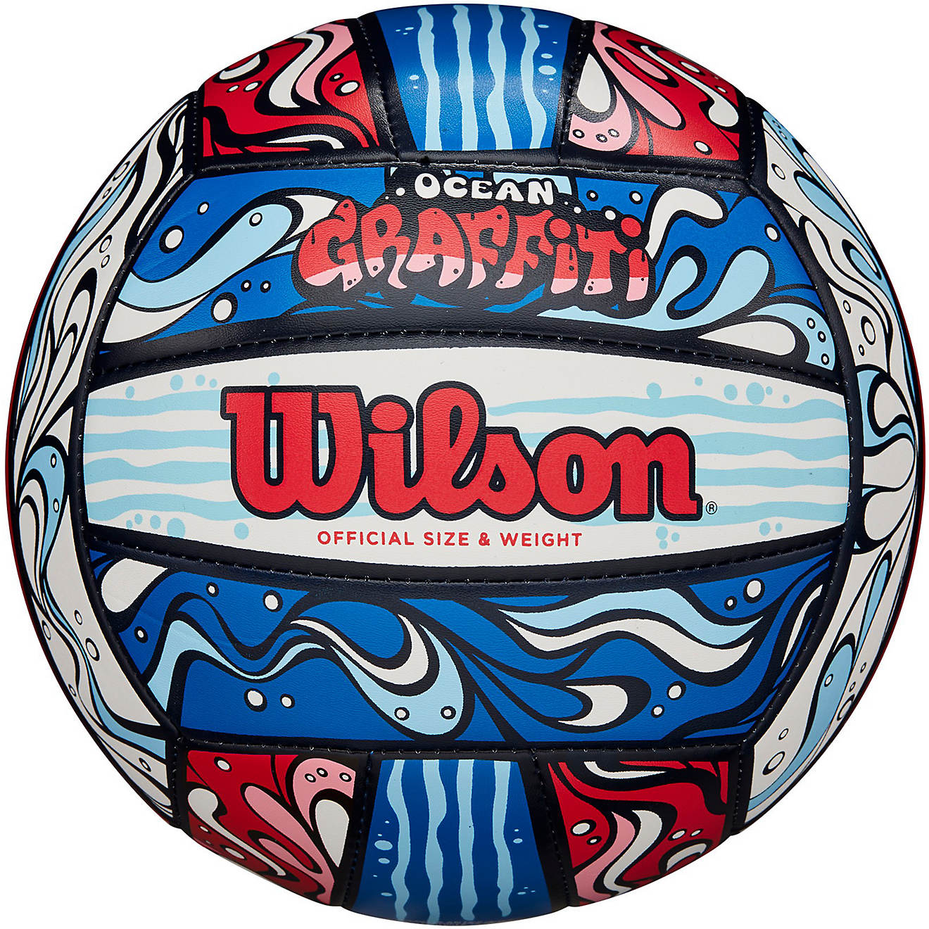 Wilson Graffiti Outdoor Volleyball                                                                                               - view number 1