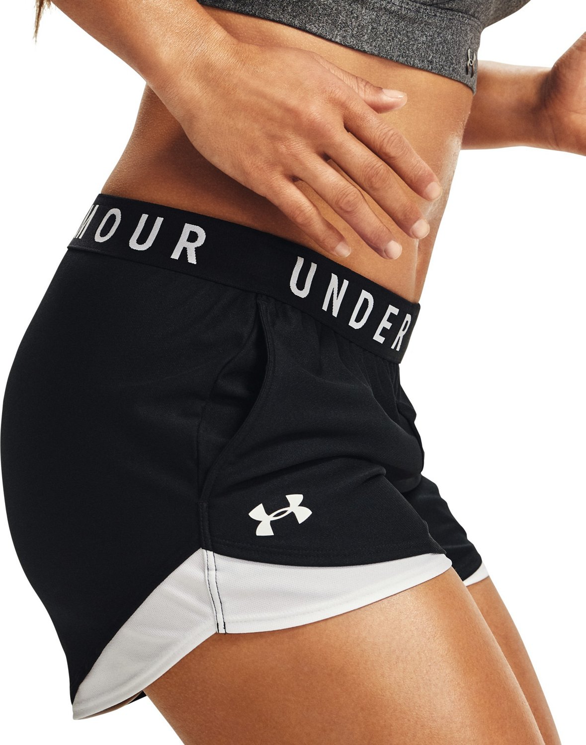 Under Armour Women's Play Up 3.0 Shorts 3 in                                                                                     - view number 2