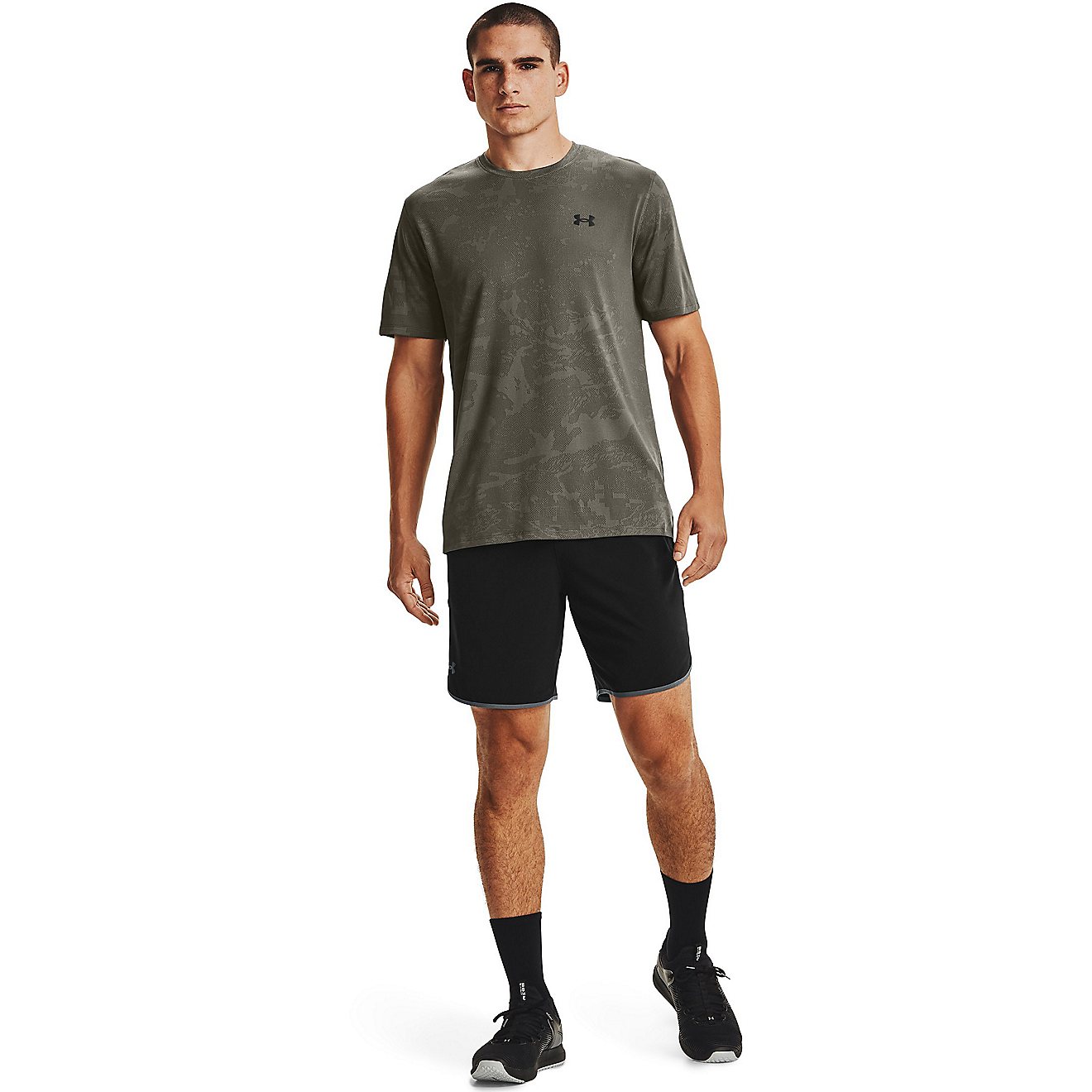 Under Armour Men's HITT Woven 8 in Training Shorts                                                                               - view number 4