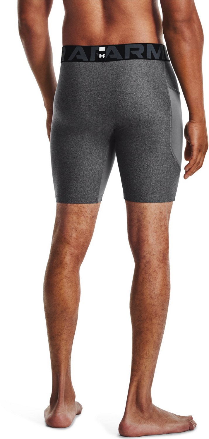 Under Armour Men's HeatGear Compression Shorts 6 in - view number 2