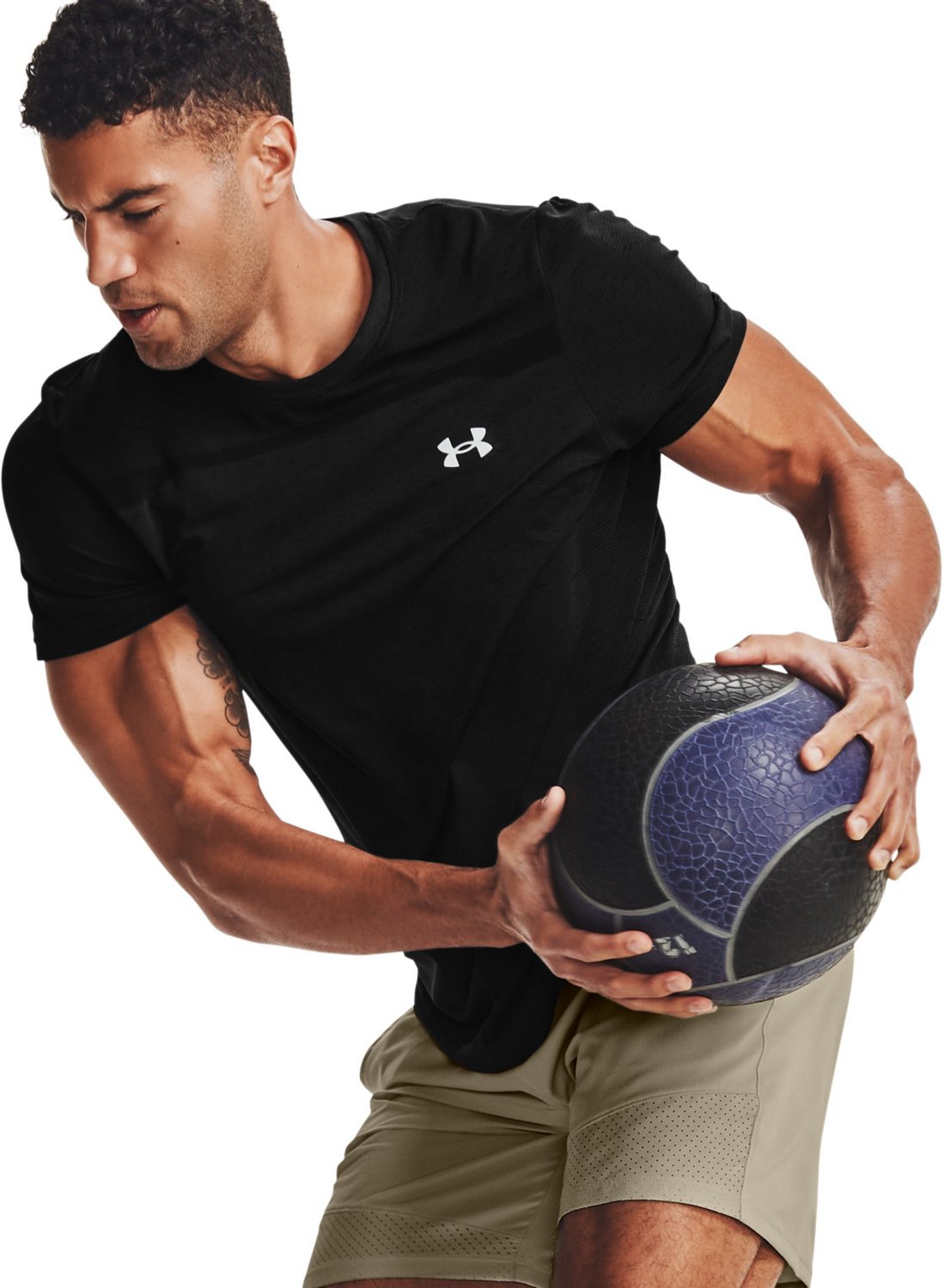 Under Armour Men's Seamless Short Sleeve T-shirt - view number 7