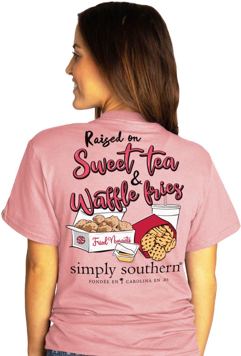 Simply Southern Womens Sweet Short Sleeve Graphic T Shirt Academy 2794