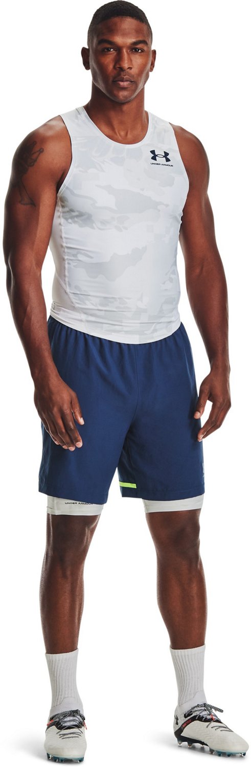 Under Armour Men's UA IsoChill Compression Print Long Shorts 9 in