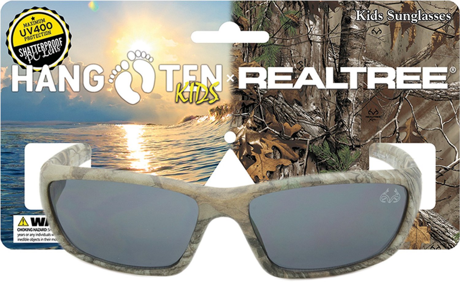 Hang Ten Kids' Realtree Xtra Wrap-Around Sunglasses - view number 4