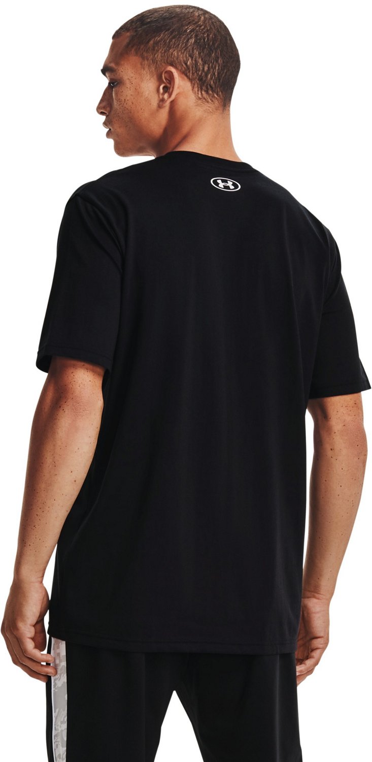 Under Armour Men's Camo Boxed Logo T-shirt                                                                                       - view number 2