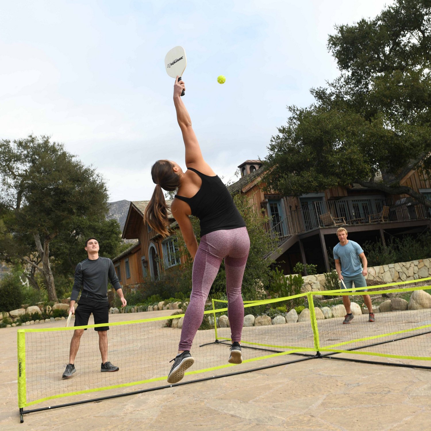 Triumph 4Square Pickleball Net Game Free Shipping at Academy