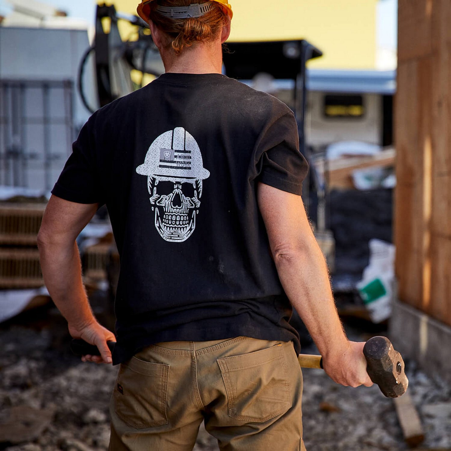 Ariat Men's Roughneck Rebar™ CottonStrong™ Long Sleeve T-shirt - view number 5