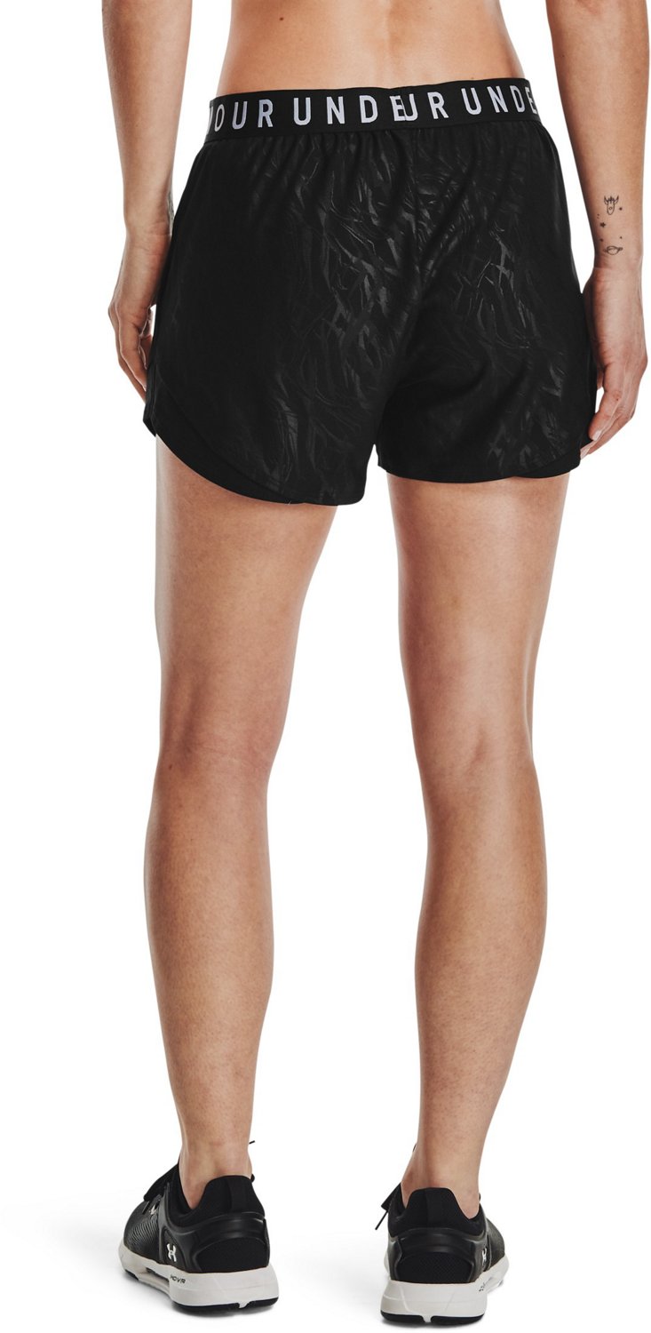 Under Armour Women's Play Up 3.0 Embossed Shorts 3 in - view number 2