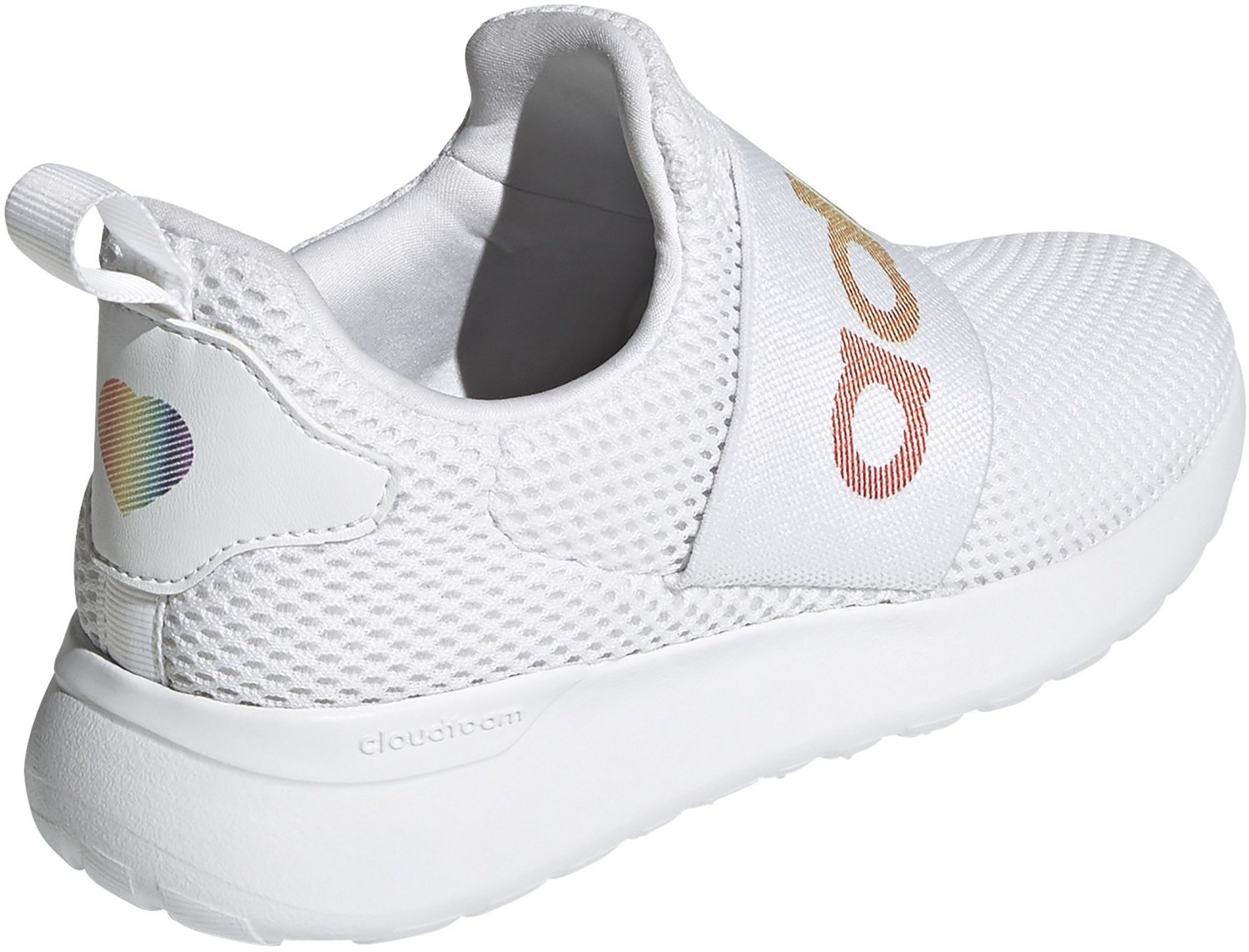 adidas Girls' PSGS Lite Racer Adapt 4.0 Slip-On Running Shoes - view number 4