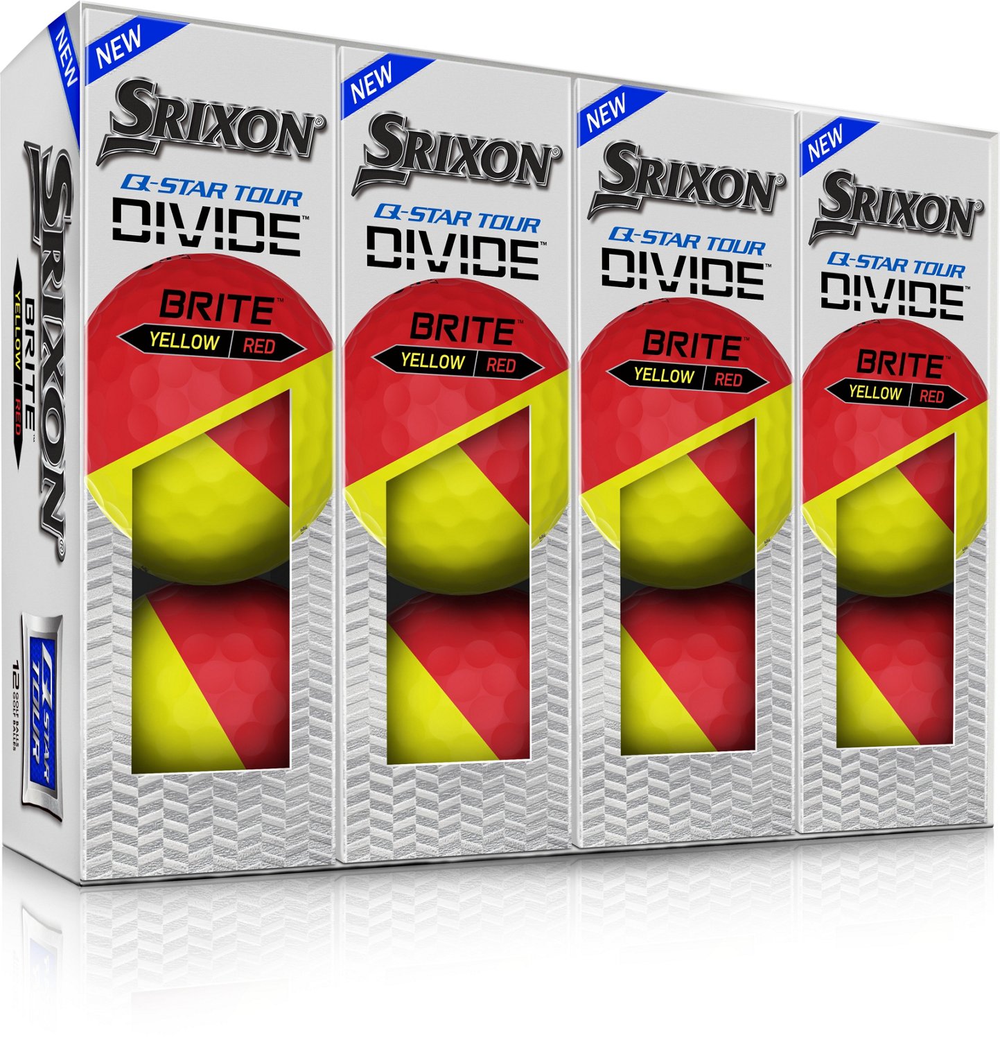 SRIXON Q-Star Tour Divide Golf Balls 12-Pack - view number 2