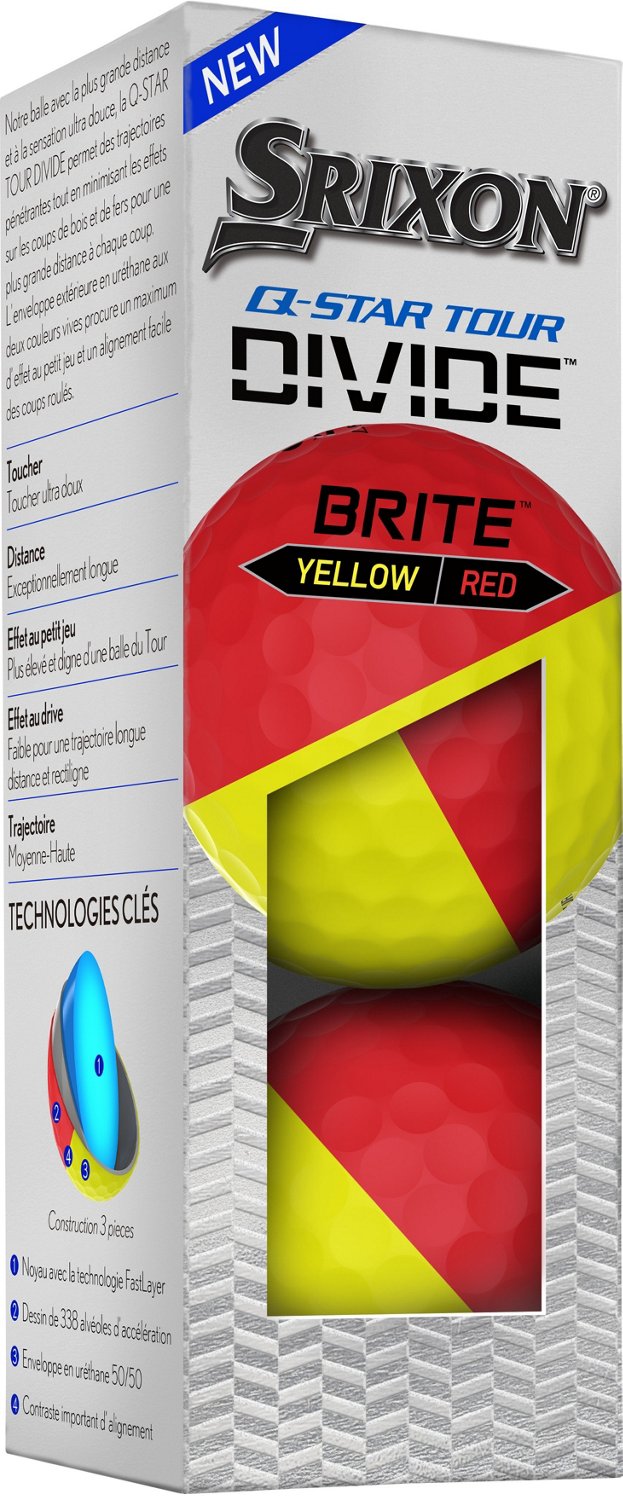 SRIXON Q-Star Tour Divide Golf Balls 12-Pack - view number 3