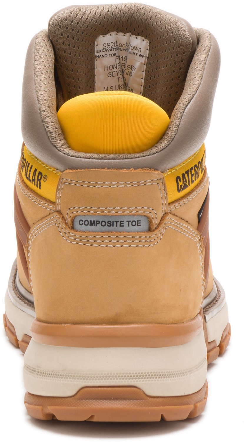 Caterpillar Men's Excavator Superlite NanoToe WP Work Boots - view number 5
